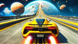 Cars vs Planet in GTA 5 [upl. by Goldi]