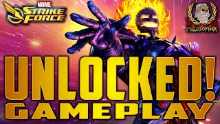 Dormammu in Action  Arena War and RTA Gameplay  First Look at Dormammu  Marvel Strike Force [upl. by Lerim]