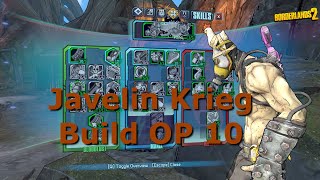 Javelin Krieg Build  Borderlands 2  OP 10  UCP  BL2 Fix [upl. by Carlen558]