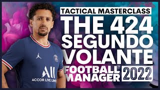 THE 424 SEGUNDO VOLANTE  Tactical Masterclass with Tactic Download Football Manager 2022  FM22 [upl. by Ecinaej901]