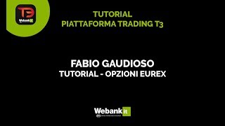 Come utilizzare le opzioni sul mercato Eurex  Trading Webank [upl. by Droc]