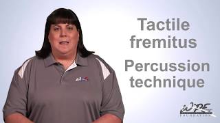 Percussion and Tactile Fremitus Lung Examination [upl. by Neret]