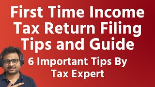 How to File Income Tax Return First Time Tips  First Time Income Tax Return Kaise Bhare FY 202021 [upl. by Lexis]