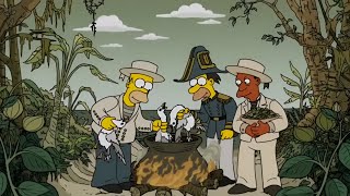 homero y sus amigos prueban el ganso al vapor L0S SlMPS0NS Capitulos completos en español Latino [upl. by Dinan]