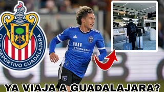 🚨Noticias Chivas Hoy Cade Cowell YA VIAJA A GUADALAJARA  expectativa entorno al Próximo REFUERZO [upl. by Roots]