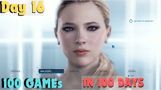 Detroit Become Human  Day 16  100 Games in 100 Days  4k Gameplay  Radeon RX 7600XT  Tamil [upl. by Rakia]