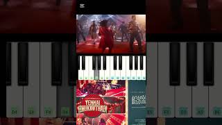 KADHALIKKA NERAMILLAI  YENNAI IZHUKKUTHADI SONG MOBILE PIANO 🎹  AR RAHMAN MUSIC✨ [upl. by Aikenat594]