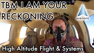 High Altitude Flying RVSM Ops Emergency Oxygen Systems and Pressurisation FL310 solo in a single [upl. by Telrats704]