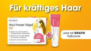 Dr Böhm® Haut Haare Nägel jetzt mit GRATIS Lasepton® Fußcreme [upl. by Eilagam]