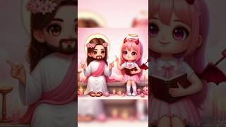 Devil Vs Jesus short vital best trending slushycup jesusshort [upl. by Namia]