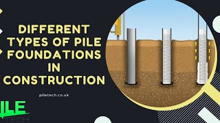 Pile foundations  When to use a pile foundation on structures [upl. by Adnamra]