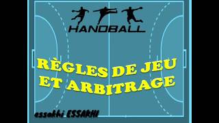 RÉGLES DE JEU ET ARBITRAGE HANDBALL [upl. by Ididn56]