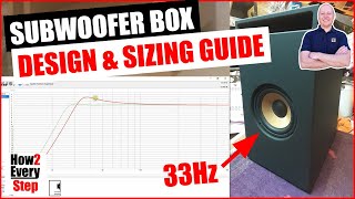 How to Design Size amp Tune a Ported Subwoofer Box in WinISD for Deep Bass Home Theatre or Car Audio [upl. by Ano558]