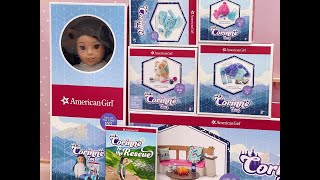 Opening and Review Of American Girl Corinne Tan 2022 Collection  Corinne Outfits and Accessories [upl. by Eelamme]