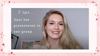 5 TIPS voor het presenteren in een groep  Blijven Leren [upl. by Stargell]