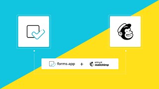 How to create a mailing list with formsapps Mailchimp integration [upl. by Akcirre724]