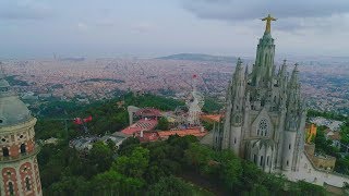 Barcelona  Tibidabo Parc dAtraccions [upl. by Ravo163]