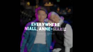 everywhere  niall horan annemarie  slowed  reverbed  rain [upl. by Ydurt872]