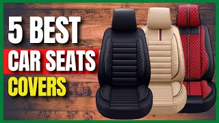 Top 5 Best Car Seat Covers On Amazon  Universal Fit Car Seat Covers [upl. by Ethel973]