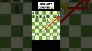 Horwitz Defense 🤯 chesss [upl. by Adalard]