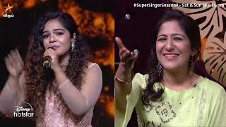 Thumbi Thullal Song by PriyaJerson  Super Singer Season 9 [upl. by Chae694]