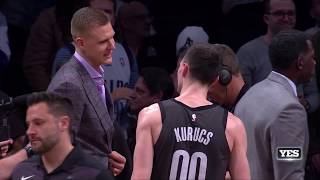 Rodions Kurucs vs Mavericks 19 pts 6 reb 1 ast 1 stl and 1 blk 040319 [upl. by Dave]