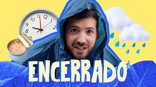 ENCERRADO 48h en MI TERRAZA durante UN TEMPORAL  Kikillo [upl. by Tore]