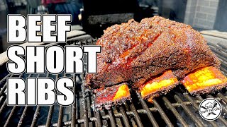 Ep 53 Beef Short Ribs Kamado Joe Classic 2 [upl. by Anton]