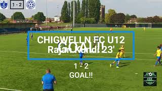 Barking FC U12 v Chigwell FC U12 FINAL [upl. by Wing]