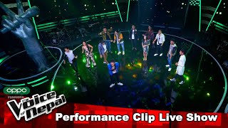 Top 12 Song quotAaganai Bhariquot  LIVE Show Performance  The Voice of Nepal S3 [upl. by Neuburger716]