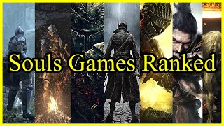 Souls Games Ranked Worst To Best [upl. by Yesnyl]