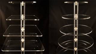 7 Tier Acrylic Cupcake Stand Review [upl. by Kenwood]