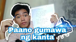 Paano gumawa ng sariling kanta o composition [upl. by Alsworth]