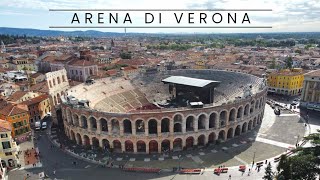 Arena Di Verona Italy 4k drone footage [upl. by Browne109]