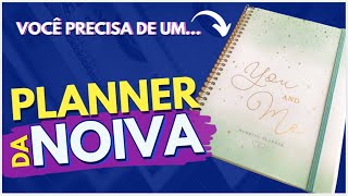 ❤ PLANNER DA NOIVA  Como organizar o Casamento com um Diário  Agenda para Planejar o Casamento [upl. by Suiram]