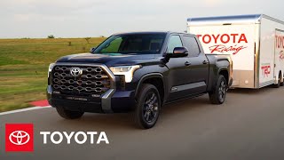 2022 Tundra Towing Enhancements  Toyota [upl. by Noli]