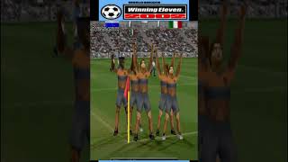 Italy vs Netherlands  World Soccer Winning Eleven 2002  PlayStation 1  Shorts [upl. by Lednek]