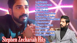 Stephen Zechariah songs collection  Stephen Zechariah ft Srinisha Jayaseelan Tamil love songs [upl. by Kwon]