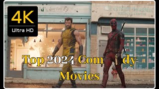 Is Deadpool Really Number 2 Find Out Whos Number 1  TOP Comedy Movies of 2024 [upl. by Euqnomod141]