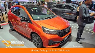 Honda Brio RS CVT Facelift Limited 2024  In Depth Tour  Indonesia [upl. by Nuajed]