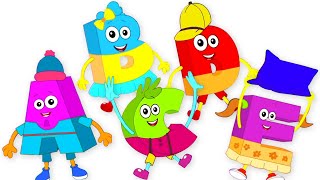 Five Little Babies Jumping On The Bed Nursery Rhyme And Kids Song [upl. by Adnawad]