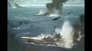 Battle of Midway in color HD [upl. by Arihaz]