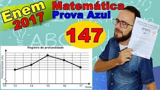 Enem 2017  Questão 147  prova azul de matemática porcentagem [upl. by Doran]