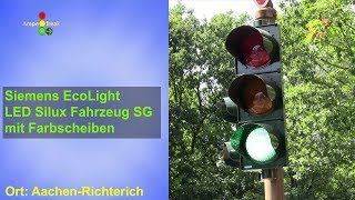 Siemens EcoLight LED Silux Fahrzeug Signalgeber mit Farbscheiben [upl. by Ydualc763]