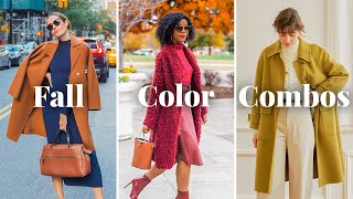 5 Color Combinations To Sew This Fall [upl. by Haskins]