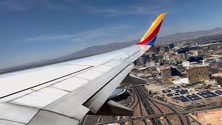 4K – Full Flight – Southwest Airlines – Boeing 7378H4 – LASLGB – N8553W – WN2475 – IFS Ep 763 [upl. by Adallard]