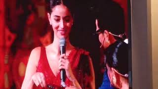 Ananya Pandey funny moment At Umang 2023 bollywood show ananyapandey ananyapandeystruggle dance [upl. by Lacym]