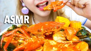 75 Request ASMR KEPITING SAUS PADANG  ASMR Indonesia [upl. by Hildegaard]