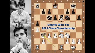 2021 World Chess Championship Game 11  Nepo vs Carlsen [upl. by Ossie286]