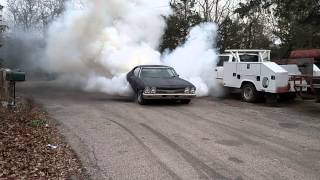 1968 Cummins Chevelle Burnout [upl. by Letram]